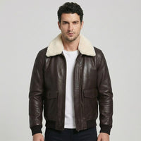 Thumbnail for Genuine Sheepskin Air Force Pilot Designed Jackets