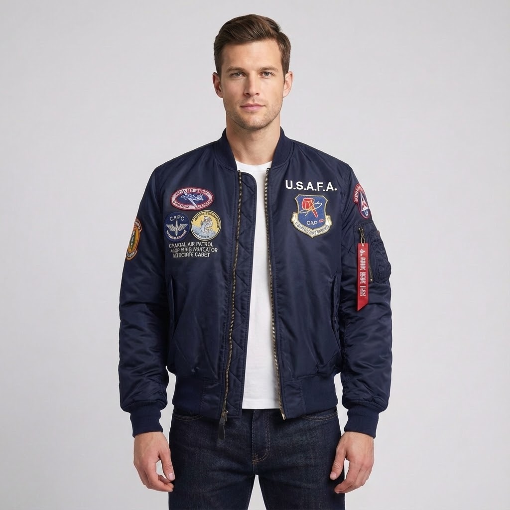 Fighter Pilot Style USAFA Designed Super Cool Pilot Jackets