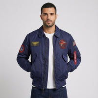 Thumbnail for Special Maverick Style Fighter Pilot Themed Jackets