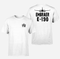 Thumbnail for Embraer E-190 & Plane Designed Double-Side T-Shirts - view 16