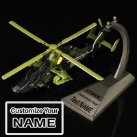 Thumbnail for 1/72 German Army EC-665 EuroTiger UHT Attack Helicopter Model