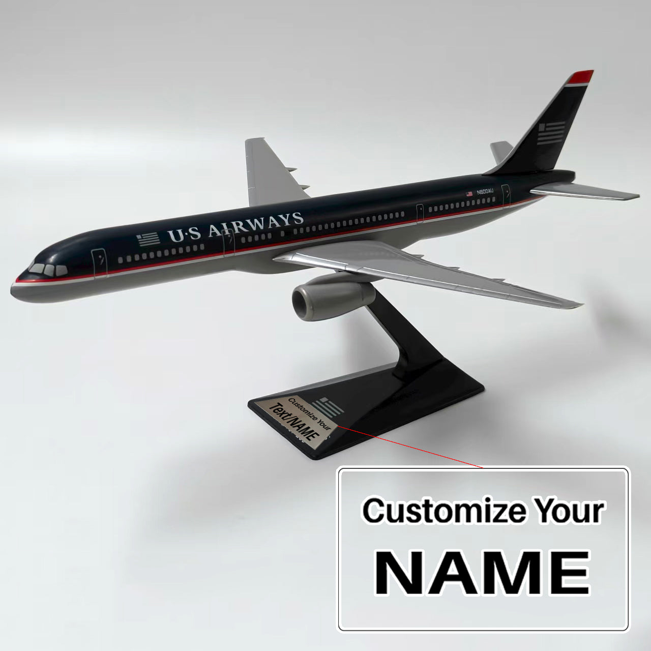U·S AIRWAYS Boeing 757-200 Airplane Model (20CM)
