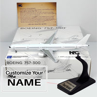 Thumbnail for White Boeing B757-300 Airplane Model (1:400 Scale)