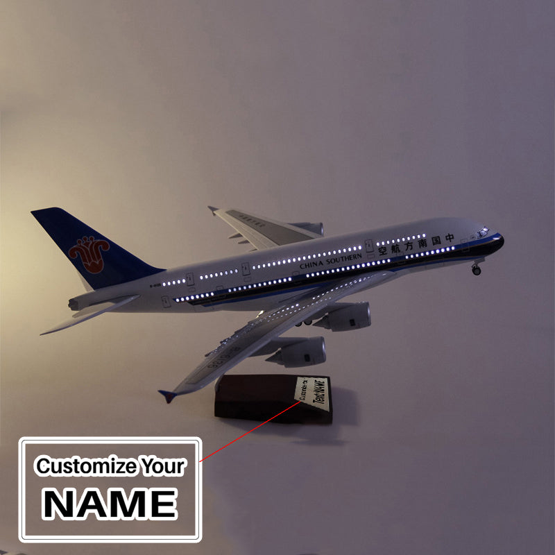 China Southern Airline Airbus A380 Airplane Model (1/142 Scale)