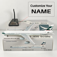 Thumbnail for Cathay Pacific Airbus A340-300 B-HMX  Airplane Model 1/400 Scale