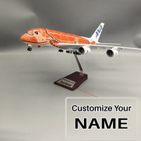 Thumbnail for Air Japan ANA Orange Sea Turtle Airbus A380 Airplane Model (1/160 Scale)