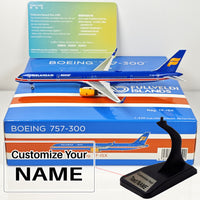 Thumbnail for ICELAND AIR Boeing B757-200 N757AF Airplane Model (1:400 Scale)