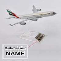 Thumbnail for EMIRATES Airways Airbus A340 Airplane Model  (16CM)