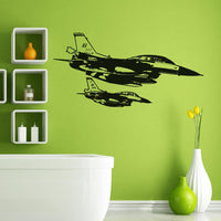 Thumbnail for Two Cruising Fighting Falcon Designed Wall Sticker Aviation Shop 