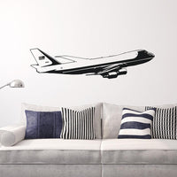 Thumbnail for Cruising United States of America Boeing 747 Designed Wall Sticker Pilot Eyes Store 