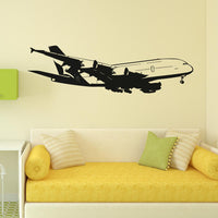Thumbnail for Airbus A380 on Approach from Side Designed Wall Sticker Aviation Shop 