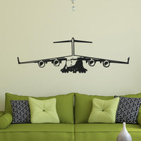 Thumbnail for Face to Face with Military Cargo Aircraft Designed Wall Sticker Aviation Shop 
