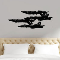Thumbnail for Military Show Aircrafts Designed Wall Sticker Aviation Shop 