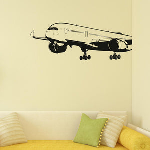 Departing Airbus A350 Wall Sticker