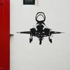 Face to Face with Fighting Falcon F35 Designed Wall Sticker Pilot Eyes Store 