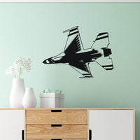 Thumbnail for Fighting Falcon F16 from Below Designed Wall Sticker Aviation Shop 