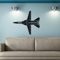 Thumbnail for Superjet from Above Designed Wall Sticker Aviation Shop 