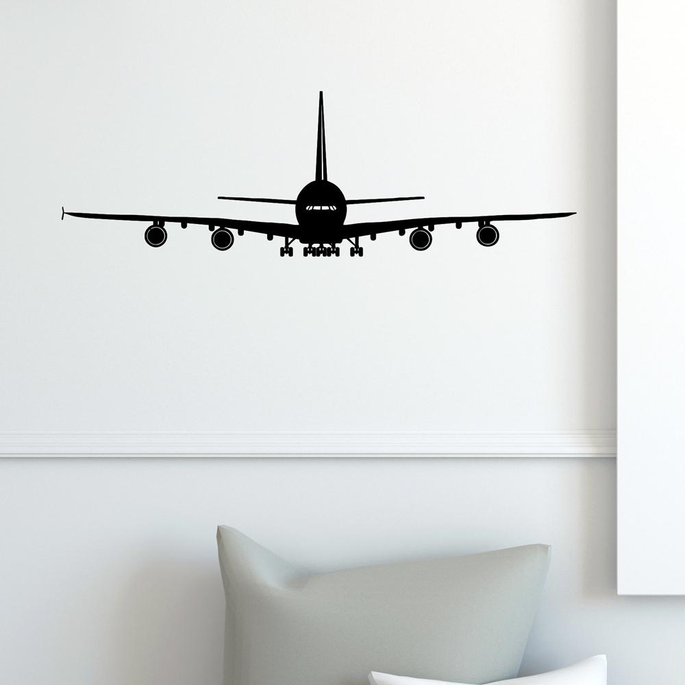 Airbus A380 Designed Wall Sticker Pilot Eyes Store 