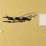 Departing Airbus A380 Designed Wall Sticker