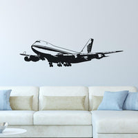 Thumbnail for Boeing 747 on Approach Designed Wall Sticker Pilot Eyes Store 