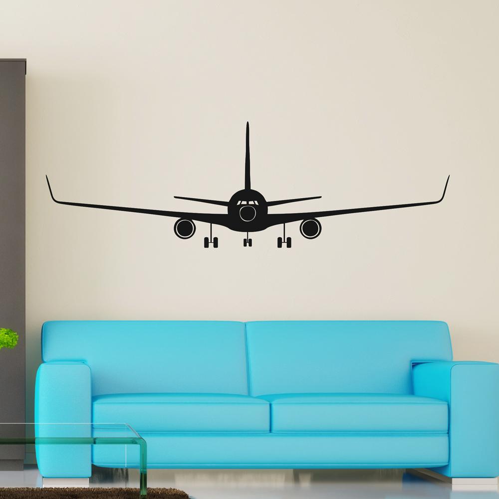 Boeing 767 Designed Wall Sticker Pilot Eyes Store 
