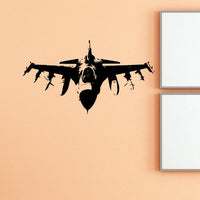 Thumbnail for Crusing Fighting Falcon 16 Designed Wall Sticker Pilot Eyes Store 