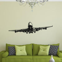 Thumbnail for Very Detailed Boeing 747 on Approach Designed Wall Sticker Aviation Shop 