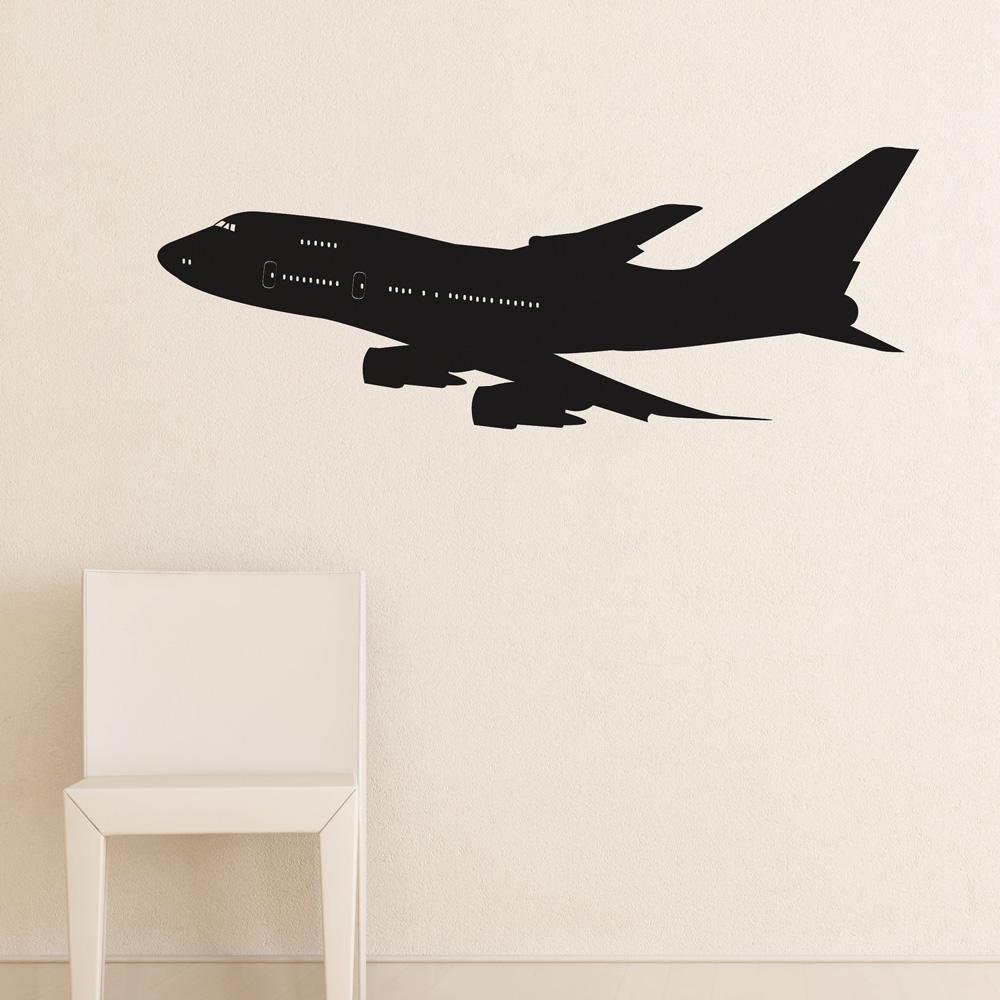 Beautiful Boeing 747 Designed Wall Sticker Pilot Eyes Store 