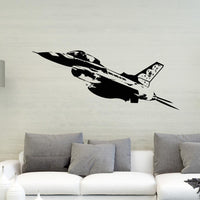Thumbnail for Amazing Fighting Falcon F16 Designed Wall Sticker Aviation Shop 