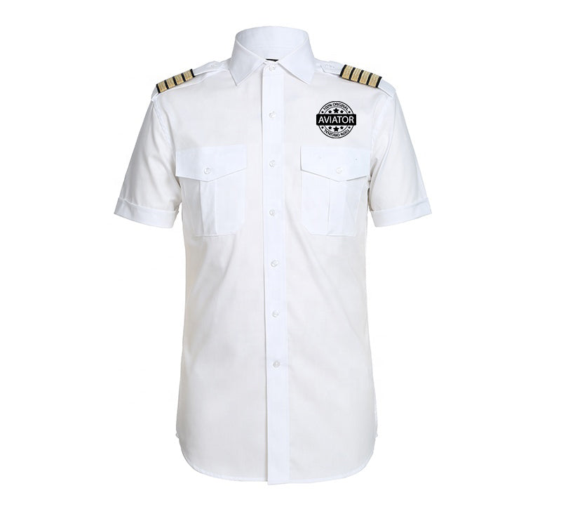 100 Original Aviator Designed Pilot Shirts