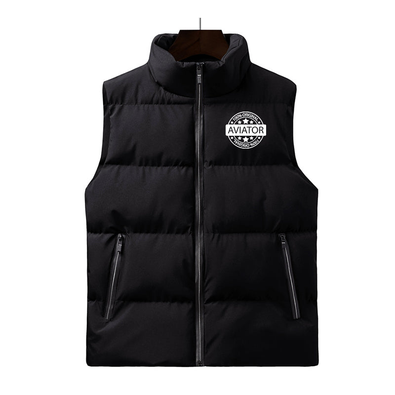 100 Original Aviator Designed Puffy Vests