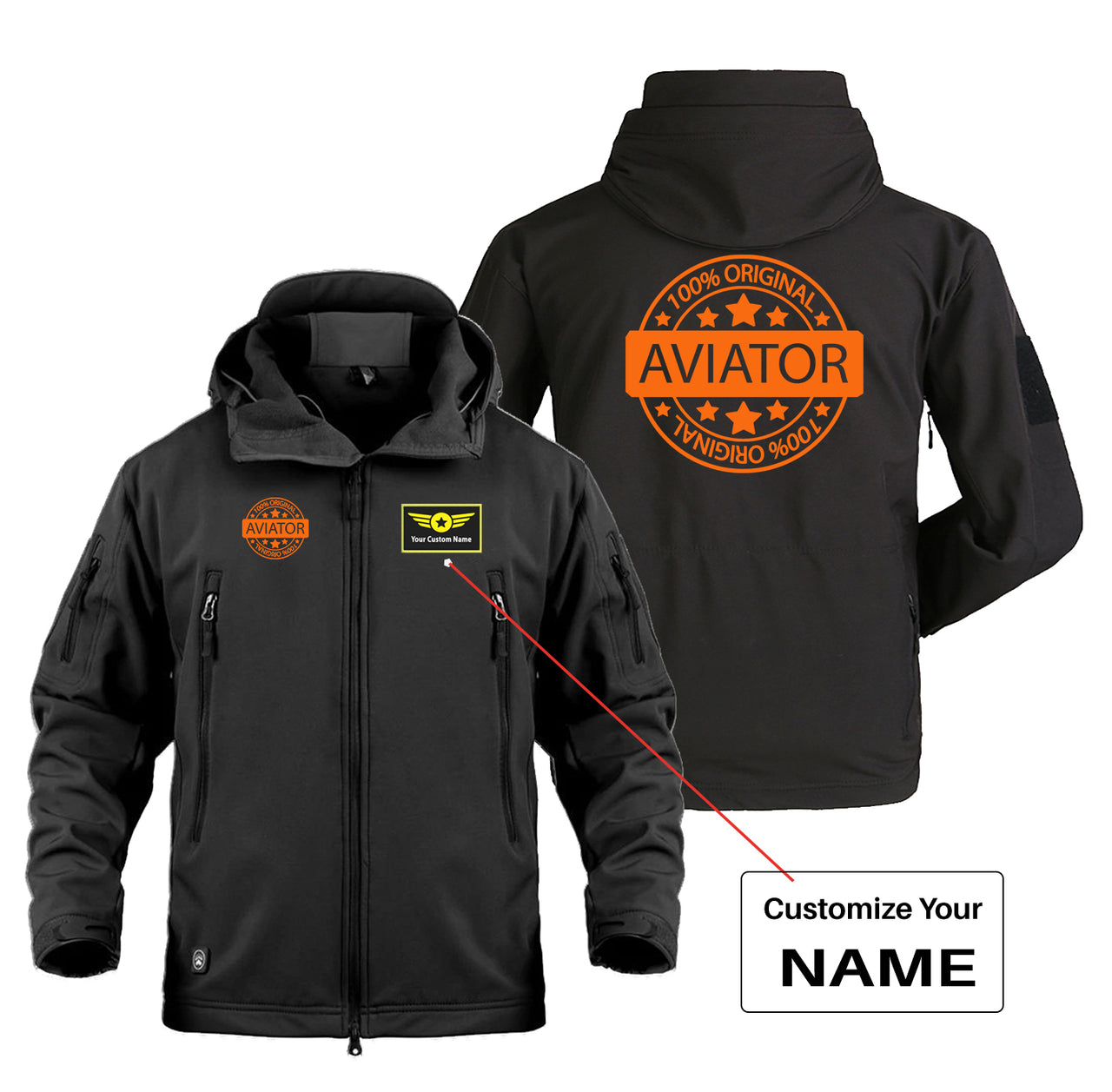 100 Original Aviator Designed Military Jackets (Customizable)