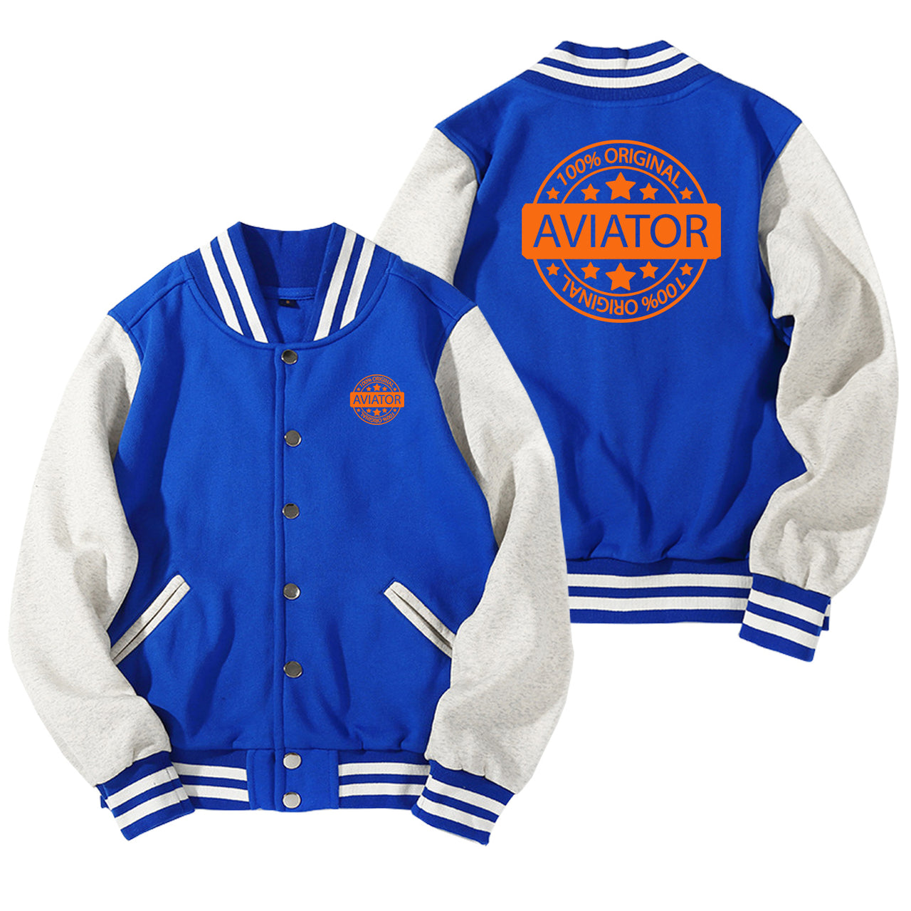 100 Original Aviator Designed Baseball Style Jackets
