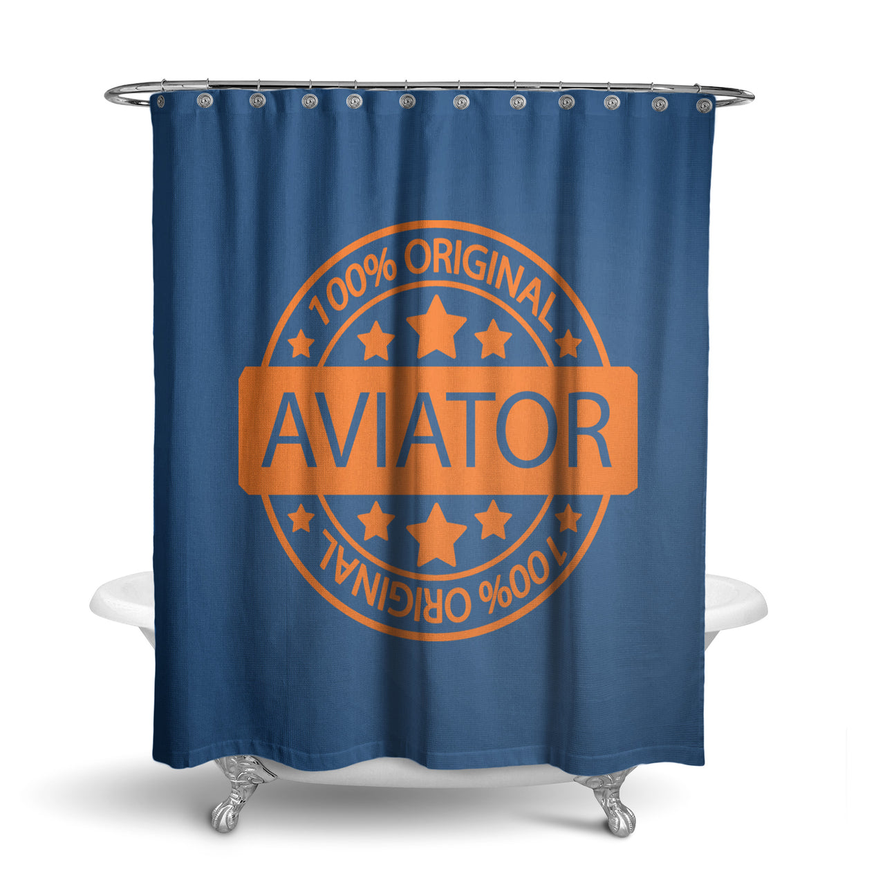 100 Original Aviator Designed Shower Curtains