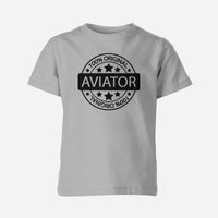 Thumbnail for %100 Original Aviator Designed Children T-Shirts