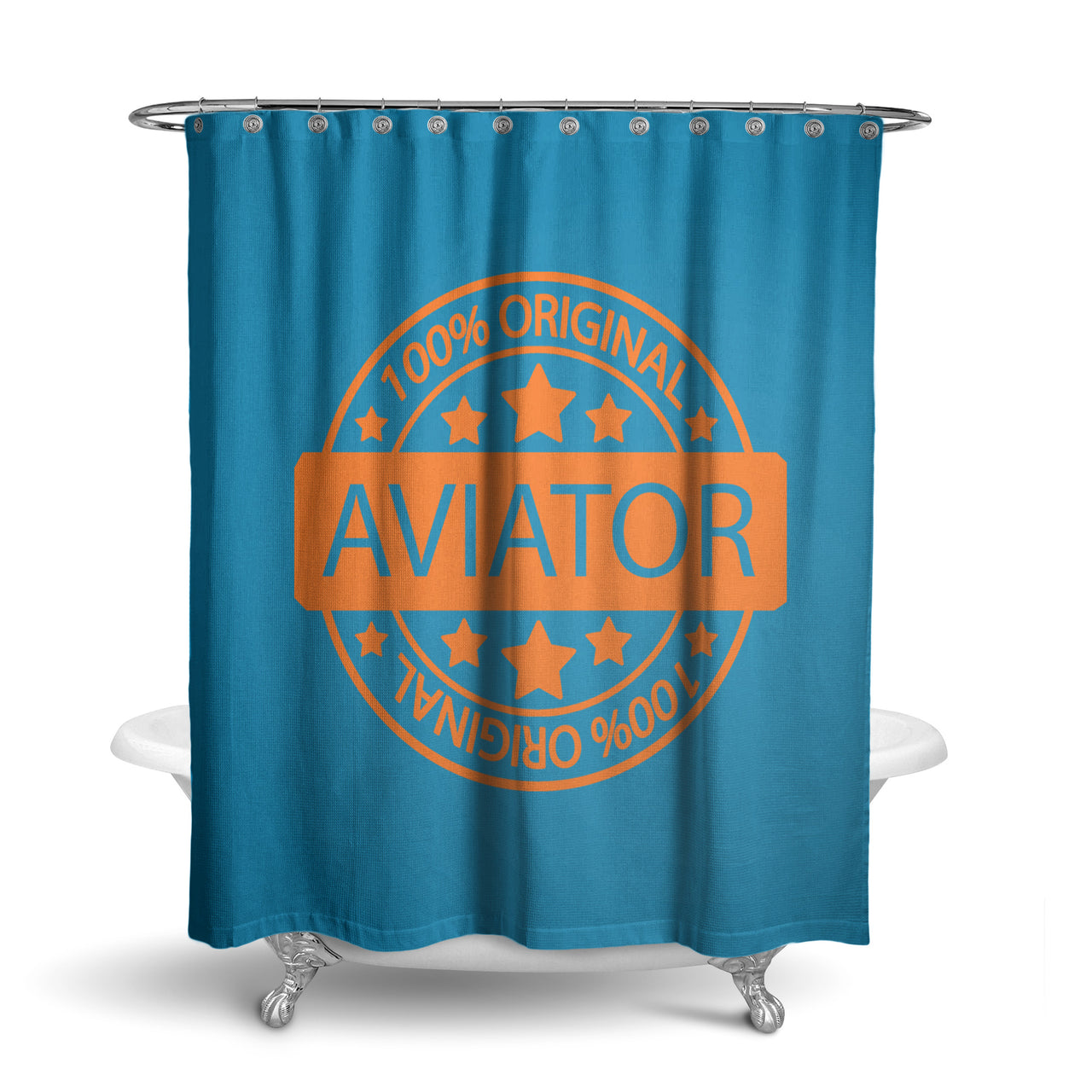 100 Original Aviator Designed Shower Curtains