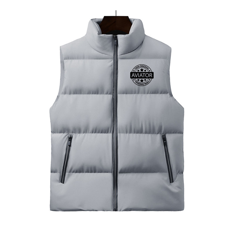 100 Original Aviator Designed Puffy Vests