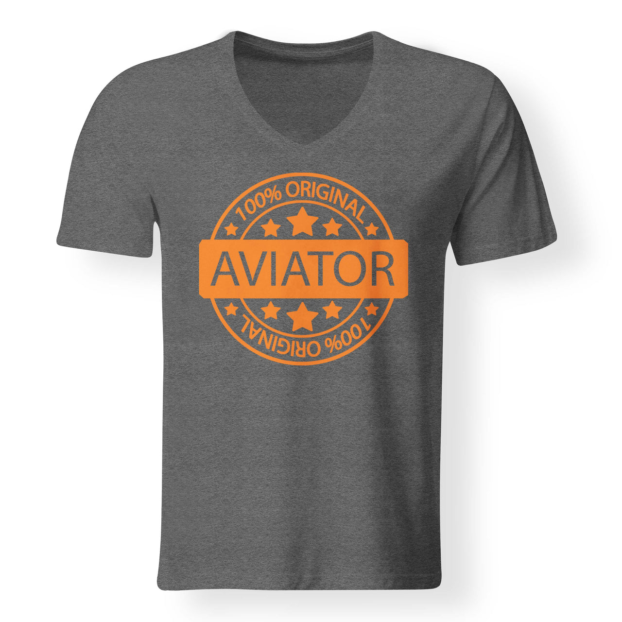 100 Original Aviato Designed V-Neck T-Shirts