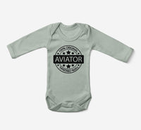 Thumbnail for %100 Original Aviator Designed Baby Bodysuits