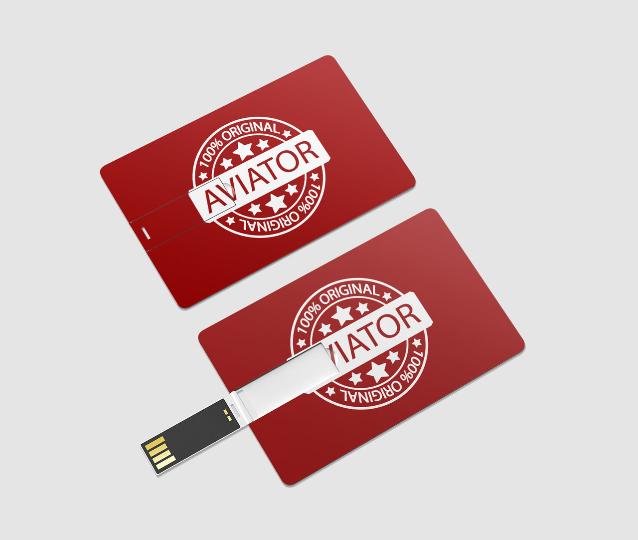 100 Original Aviator Designed USB Cards