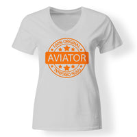 Thumbnail for 100 Original Aviato Designed V-Neck T-Shirts