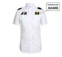 Thumbnail for ATR & Text Designed Pilot Shirts