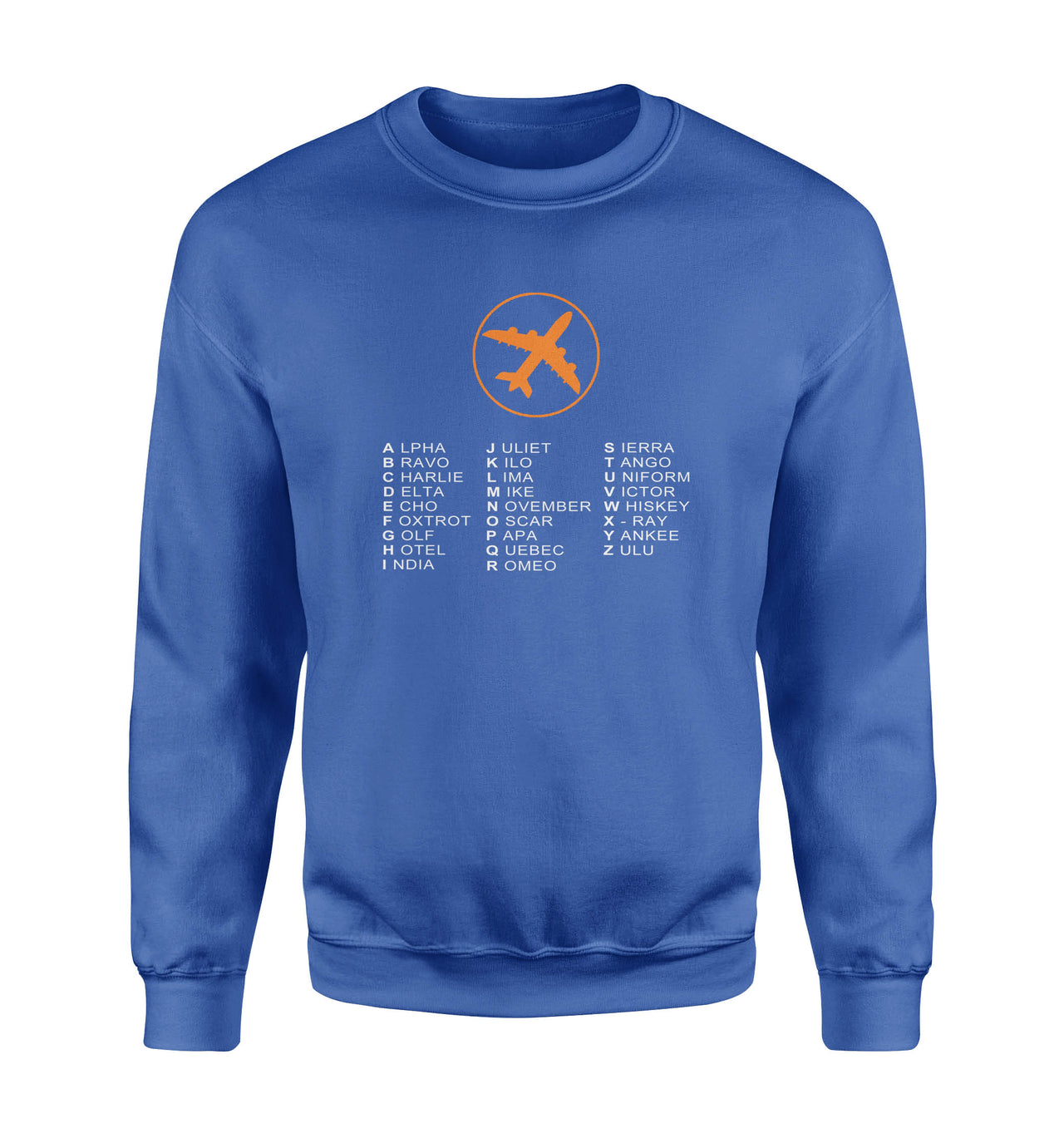 Aviation Alphabet 2 Designed Sweatshirts
