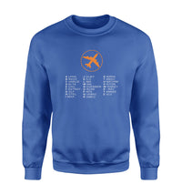 Thumbnail for Aviation Alphabet 2 Designed Sweatshirts