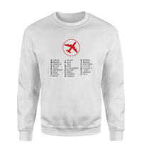 Thumbnail for Aviation Alphabet 2 Designed Sweatshirts