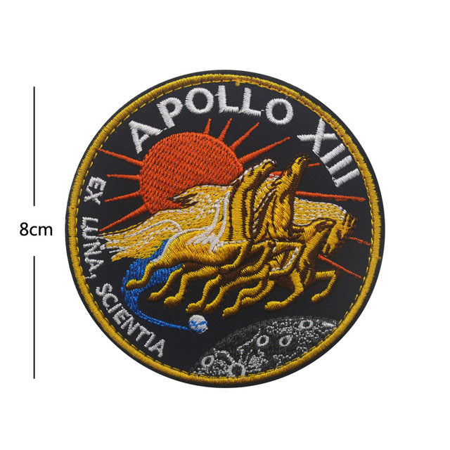 Space Badge Astronaut (26) Embroidered aviation design patch in embroidered fabric.