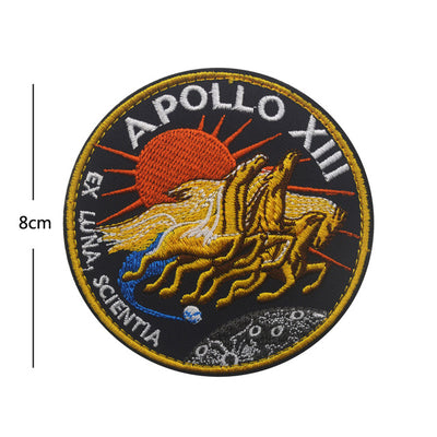 Space Badge Astronaut (26) Embroidered aviation design patch in embroidered fabric.