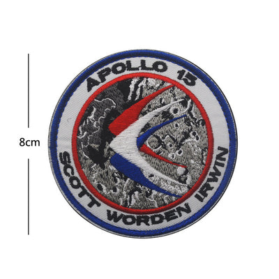 Space Badge Astronaut (28) Embroidered aviation design patch in embroidered fabric.