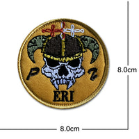 Thumbnail for Round Skull Monkey Designed Embroidery Patch