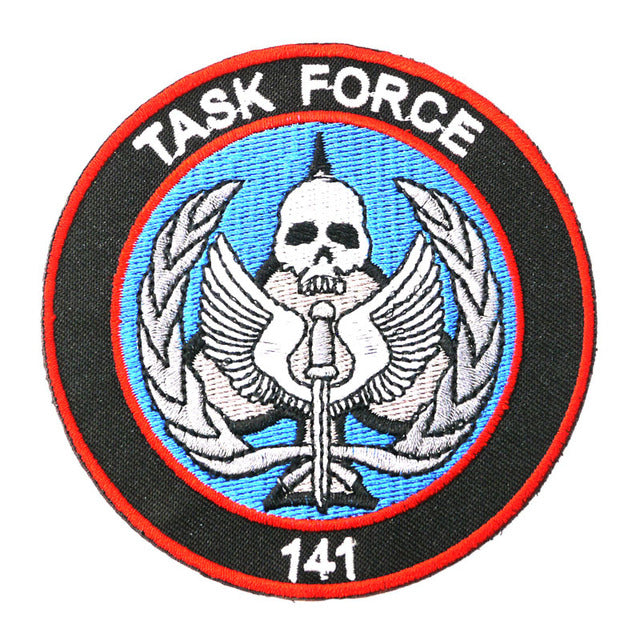 TASK FORCE 141 (2) Designed Embroidery Patch
